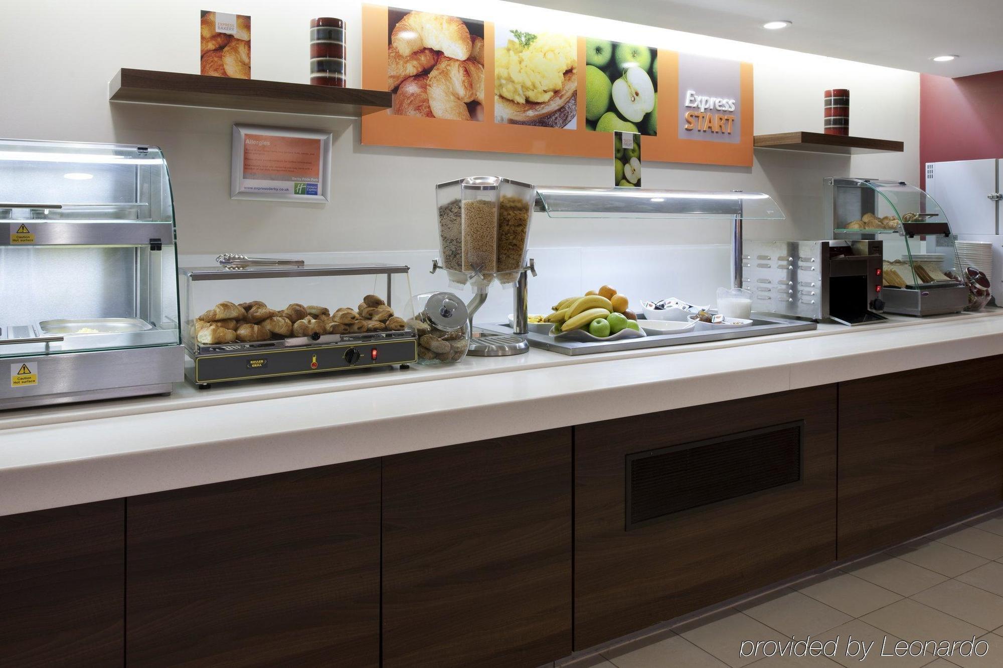 Holiday Inn Express Derby Pride Park By Ihg Restoran fotoğraf